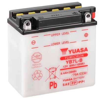 Baterie moto 8ah 75a 12v YUASA YB7L-B