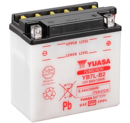Baterie moto 8ah 75a 12v YUASA YB7L-B2