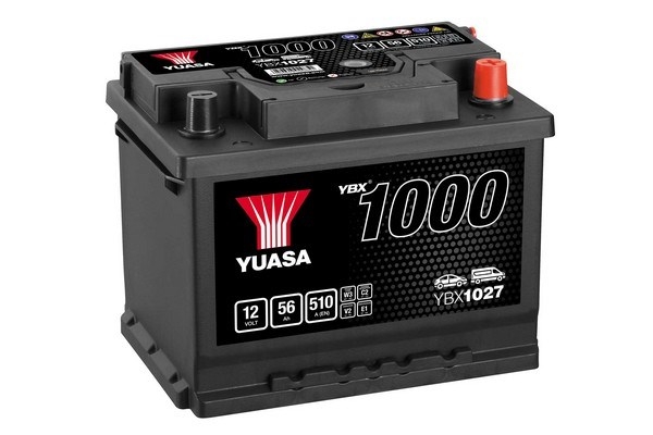 Baterie auto 56ah 510a 12v YUASA YBX1027