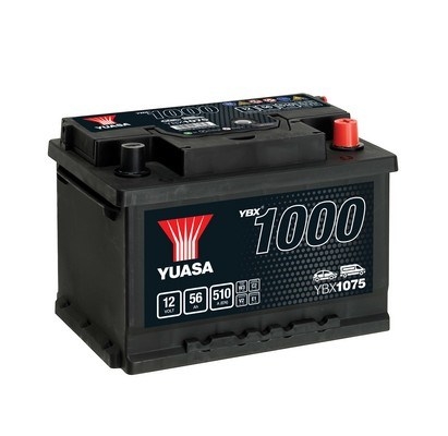 Baterie auto 56ah 510a 12v YUASA YBX1075