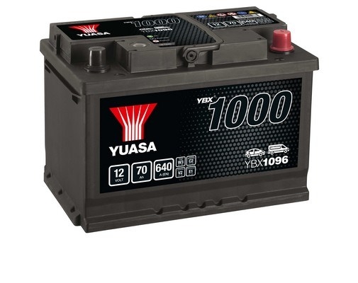 Baterie auto 70ah 640a 12v YUASA YBX1096