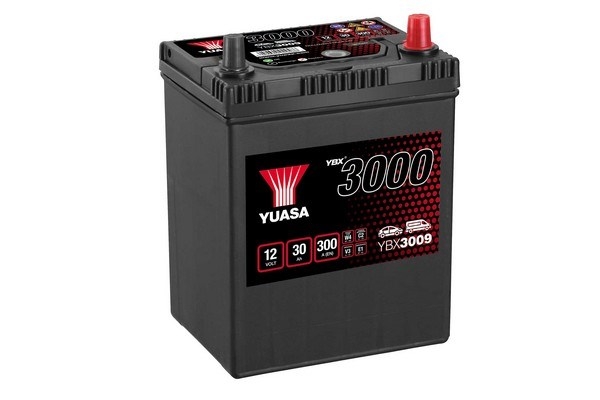 Baterie auto 30ah 300a 12v YUASA YBX3009