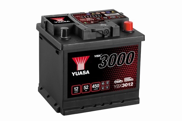 Baterie auto 52ah 450a 12v YUASA YBX3012