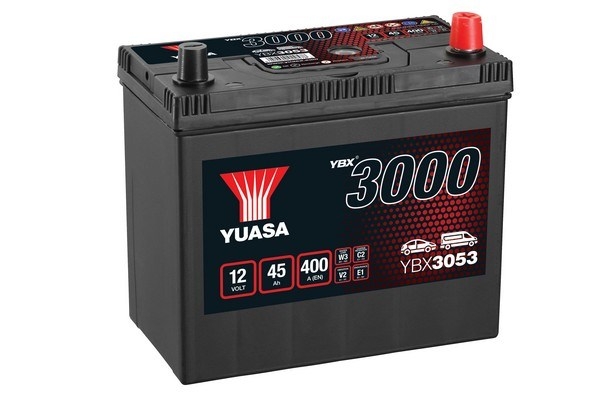 Baterie auto 45ah 400a 12v YUASA YBX3053
