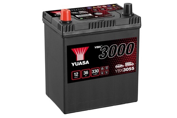 Baterie auto 36ah 330a 12v YUASA YBX3055
