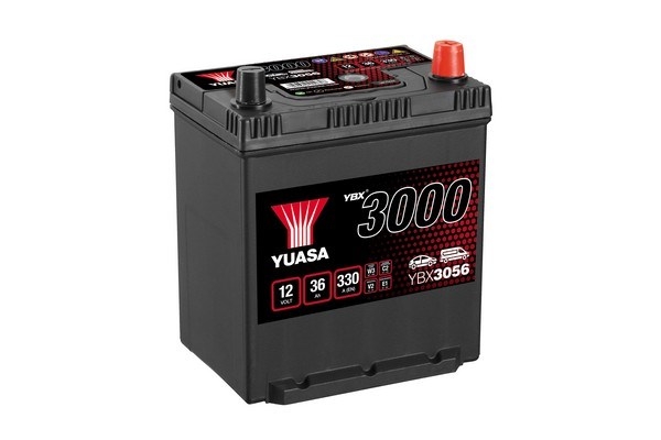 Baterie auto 36ah 330a 12v YUASA YBX3056