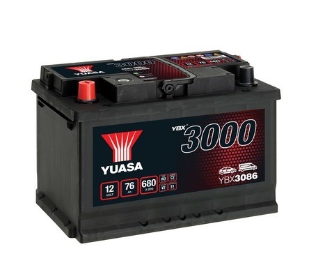 Baterie auto 76ah 680a 12v YUASA YBX3086