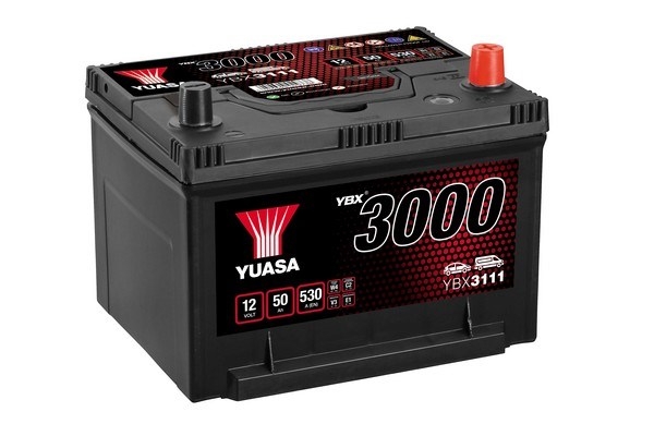 Baterie auto 50ah 530a 12v YUASA YBX3111