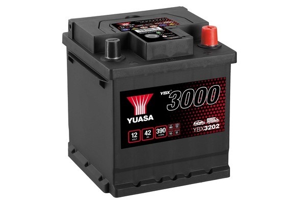 Baterie auto 42ah 390a 12v YUASA YBX3202