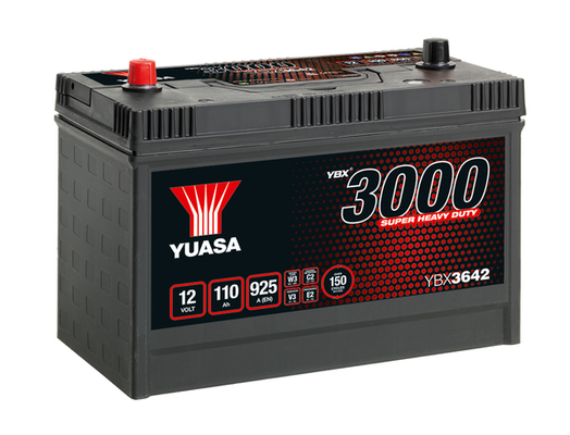 Baterie auto 110ah 925a 12v YUASA YBX3642