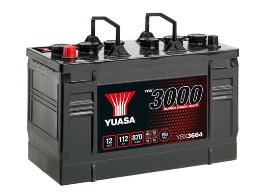 Baterie auto 112ah 870a 12v YUASA YBX3664