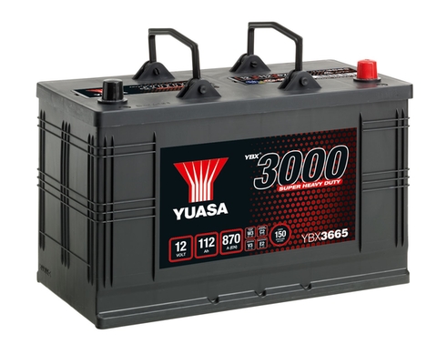 Baterie auto 112ah 870a 12v YUASA YBX3665