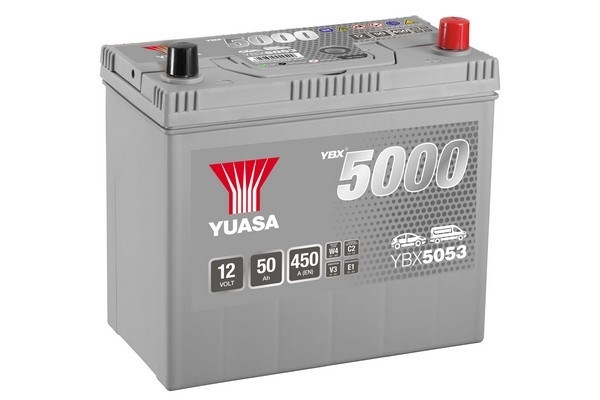 Baterie auto 50ah 450a 12v YUASA YBX5053