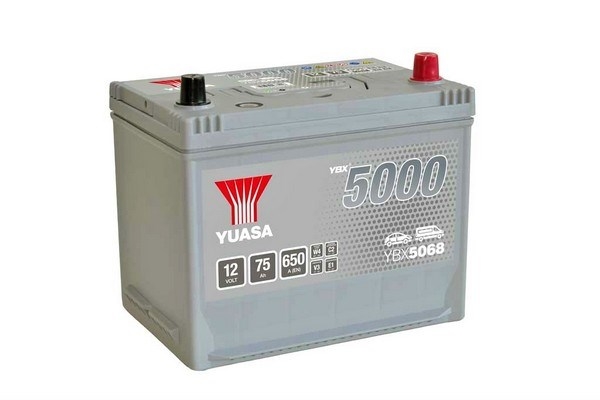 Baterie auto 75ah 650a 12v YUASA YBX5068