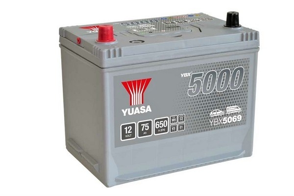 Baterie auto 75ah 650a 12v YUASA YBX5069