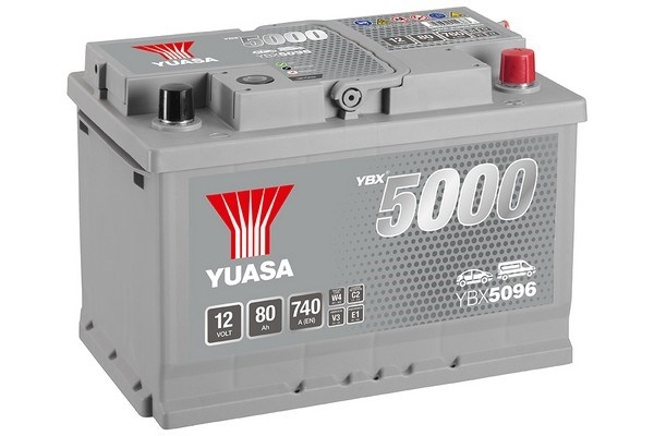 Baterie 80ah 740a 12v YUASA YBX5096