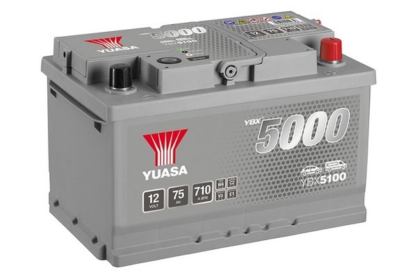 Baterie auto 75ah 710a 12v YUASA YBX5100