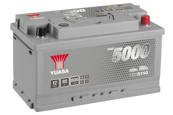 Baterie auto 85ah 800a 12v YUASA YBX5110