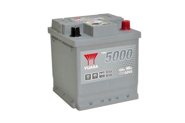 Baterie auto 45ah 440a 12v YUASA YBX5202