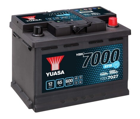 Baterie auto 65ah 600a 12v YUASA YBX7027