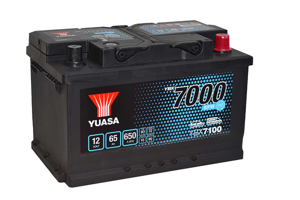 Baterie auto 65ah 650a 12v YUASA YBX7100