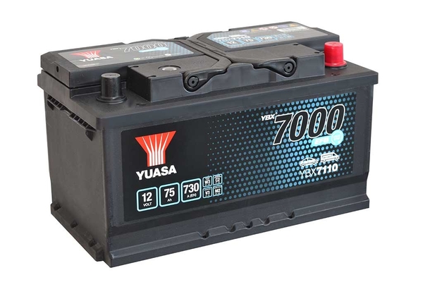 Baterie auto EFB 75ah 730a 12v YUASA YBX7110