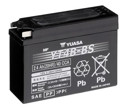 Baterie moto 2ah 40a 12v YUASA YT4B-BS