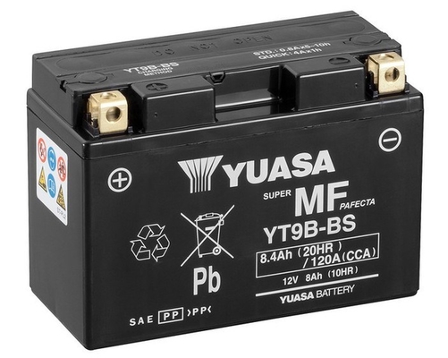 Baterie moto 8ah 120a 12v YUASA YT9B-BS