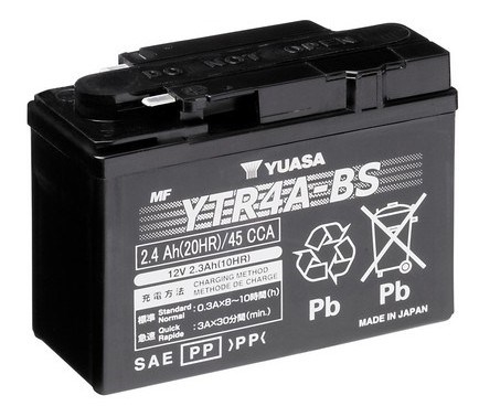 Baterie moto 2ah 45a 12v YUASA YTR4A-BS