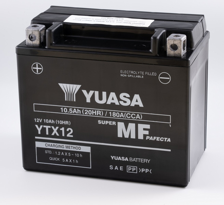 Baterie moto 11ah 180a 12v YUASA YTX12