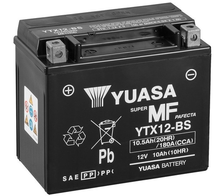 Baterie moto 11ah 180a 12v YUASA YTX12-BS