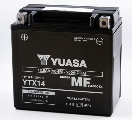 Baterie moto 13ah 200a 12v YUASA YTX14