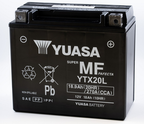 Baterie moto 19ah 270a 12v YUASA YTX20L