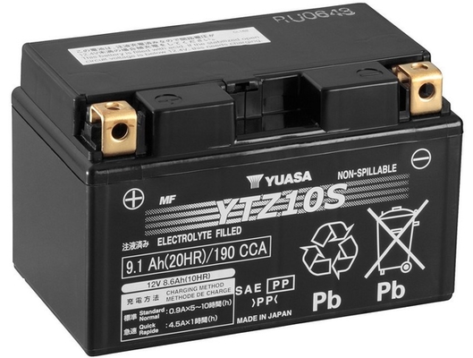 Baterie moto 9ah 190a 12v YUASA YTZ10S