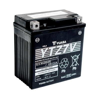 Baterie moto 6ah 105a 12v YUASA YTZ7V